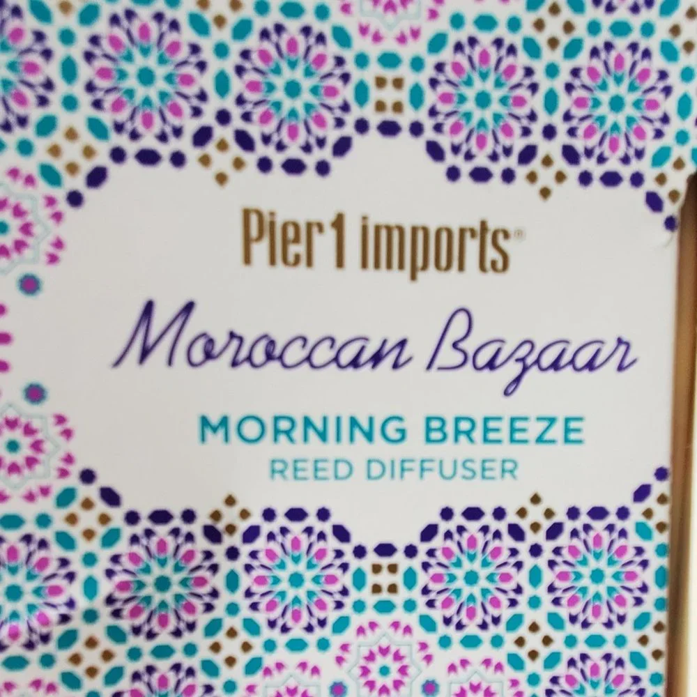 Vintage Pier 1 Moroccan Bazaar Morning Breeze Diffuser